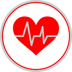 Sticker - Heartbeat Icon