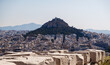 View from acropolis on Lycabettus Hill