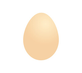 Wall Mural - egg icon in natural color.