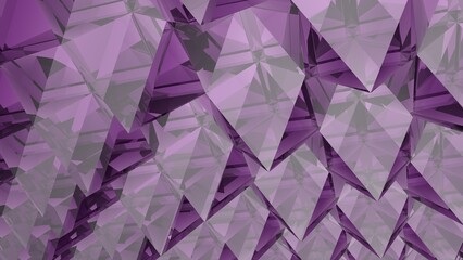 Poster - Background image from crystalline shapes. Screensaver or wallpaper.