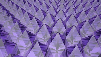 Poster - Background image from crystalline shapes. Screensaver or wallpaper.