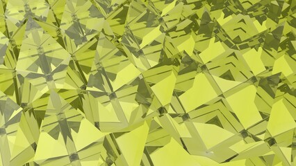 Poster - Background image from crystalline shapes. Screensaver or wallpaper.