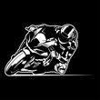 © THE LASTMINI - superbike design icon logo illustration vector