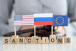 Imposition of sanctions by European Union and America against aggressor Russia