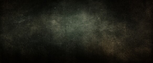 Poster - grey background texture in old vintage paper design with black border, old antique metal background 