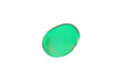 Die grüne Blase: Farbige Riesenseifenblase ohne Hintergrund, Freisteller