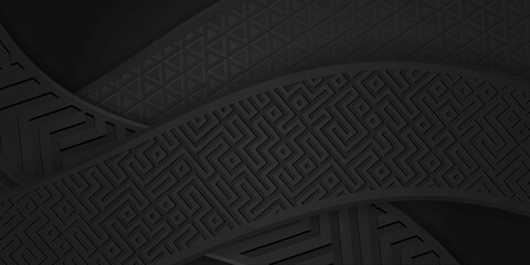 Poster - Modern abstract presentation background with Luxury background
