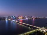 Fototapeta  - hangzhou city skyline