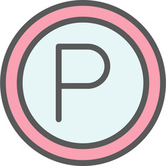 Poster - Parking Icon