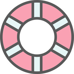 Wall Mural - Life Ring Icon