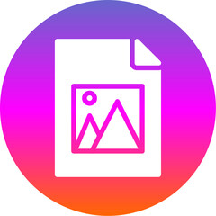 Sticker - File Image Icon