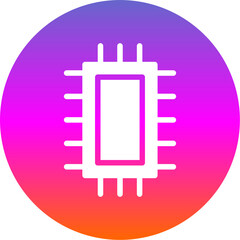 Sticker - Microchip Icon