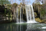 Fototapeta Tęcza - Wodospad Duden, Antalaya, Turcja