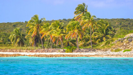 Canvas Print - Princess Cays, Bannerman Town, the Bahamas