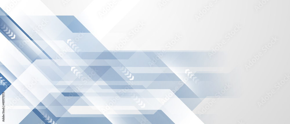 Modern gray and white abstract technology background design vector ...