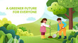© JoyImage - Arbor day banner