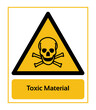 © Stock Ninja Studio - Toxic Material. Warning Signs. ISO 7010 Sign. Signs of Danger And Alerts. Caution Signs.