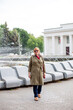 © DariaTrofimova - Elderly russian woman walking in   park.