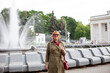 © DariaTrofimova - Elderly russian woman walking in   park.