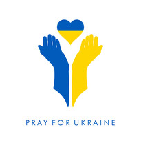 Ukraine - Russia Conflict And War. Russian Aggression Against Ukraine. Stop War. Pray For Ukraine. We Stand With Ukraine