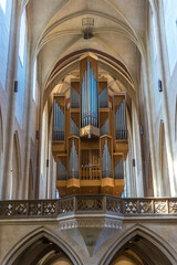 Sticker - Antique interior of a cathedral in Rothenburg ob der Tauber