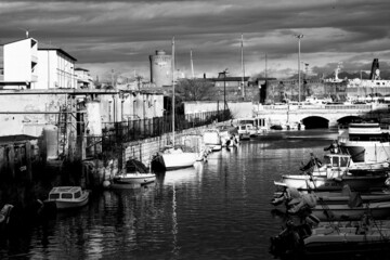 Canvas Print - Livorno la città