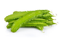 Winged Bean On White Background