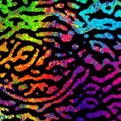 Poster - Bright abstract image in a modern style.