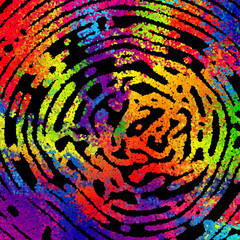 Poster - Bright abstract image in a modern style.
