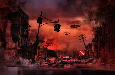 russia attacks ukraine. russian forces surrounded ukraine, firing missiles on cities, military targe