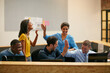 © D Laflor/peopleimages.com - High fives all around. Cropped shot of a group of creative professionals cheering in the office.