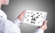© thodonal - Bpo concept on a tablet