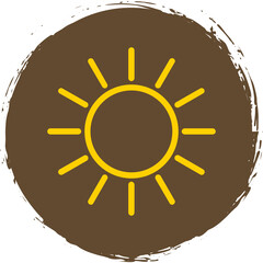 Sticker - Sun Icon