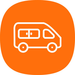 Sticker - Shuttle Van Icon