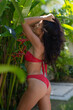 © fotoplaton - Beautiful young girl in a red swimsuit
