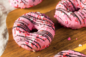 Sticker - Homemade Valentines Day Donuts