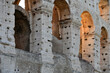 Detail of Colosseum in Rome (Roma)