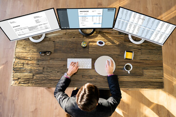 Poster - Business Invoice Tax Management
