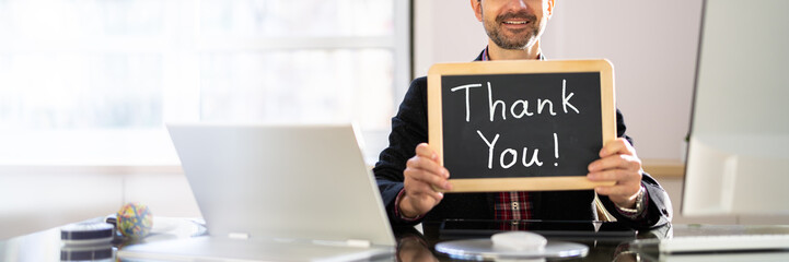 Poster - Thank You Corporate Job Appreciation Sign
