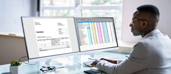 Poster - Spreadsheet Analyst Employee Worker. Medical Report