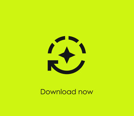 Poster - Time vector icon. Editable stroke. Symbol in Line Art Style for Design, Presentation, Website or Apps Elements, Logo. Pixel vector graphics - Vector