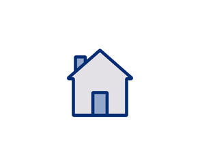 home icon blue