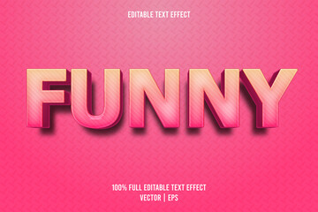 Poster - Funny editable text effect cartoon style
