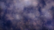 8K abstract Veri Peri nebula field with golden stars or sparkles. artist rendition of gaseous, ethereal and heavenly background. Wallpaper for events.
