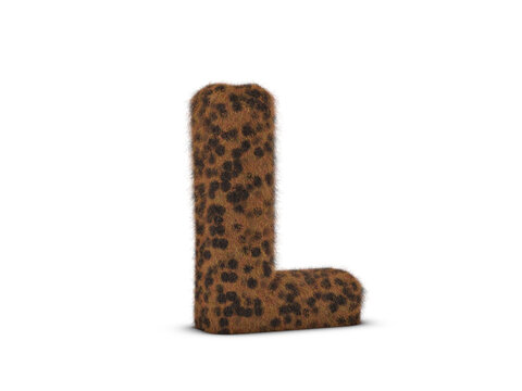 Fur letter L