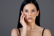 © nellas - Young brunette woman with beautiful clean skin