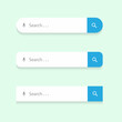 © Ka Han - Search Bar, Searching Box Icon Vector Illustration