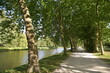 Canal du parc de Rambouillet. France