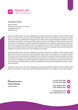 © Riaz Mahmud - Business letterhead template. Vector illustration EPS 10