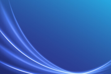 Wall Mural - Blue wave abstract background. Blue gradient waving shape background
Elegant blue wave background